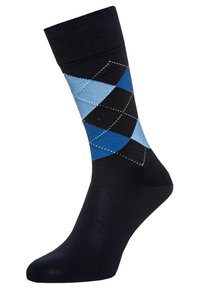 MANCHESTER MERCERISED COTTON-MIX - Socks - marine