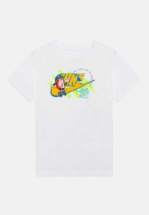 Nike Sportswear TEE BOXY FUTURA UNISEX - Camiseta estampada - white