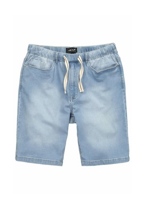Men Plus, SUPER-STRETCH DENIM BERMUDA SHORTS, UP TO 8 XL - Jeans Shorts - bleached denim