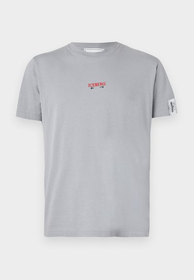 Iceberg Apdrukāts T-krekls - grigio chiaro