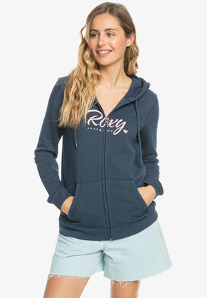 Roxy ITIA SIGNATURE - Sweater met rits - dark navy