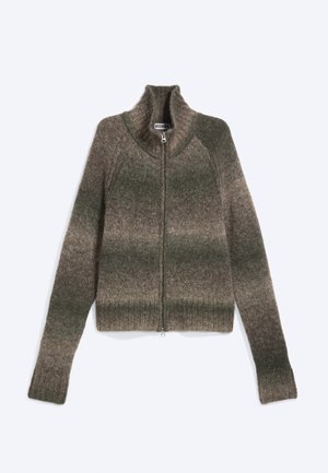 Weekday, Ζακέτα - dark khaki green spacedye