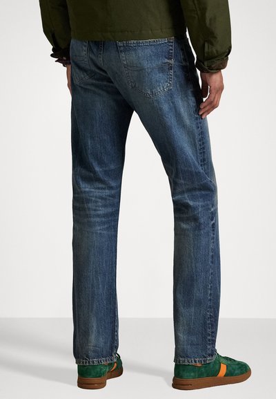 Polo Ralph Lauren HAMPTON STRAIGHT DISTRESSED JEAN - Džínsy s rovným strihom - ninigret