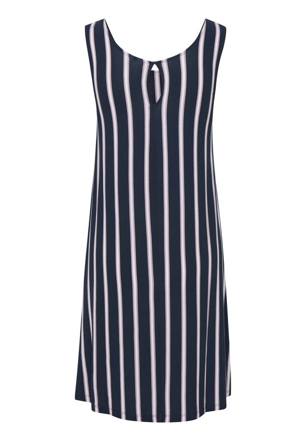 IHLisa - Day dress - total eclipse stripe4