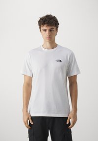 The North Face - SIMPLE DOME TEE - Tričko s potlačou - white Miniatúrny obrázok 1