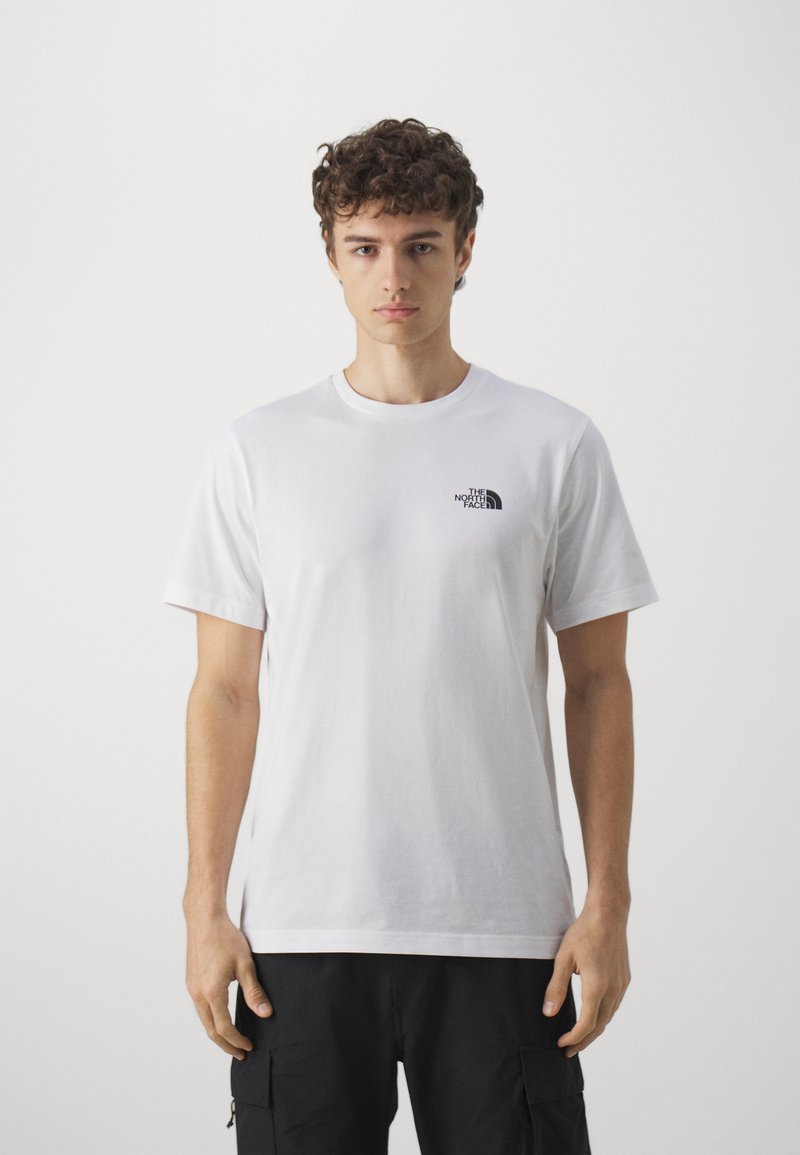 The North Face SIMPLE DOME TEE - T-shirt basic - white/wit - Zalando.nl