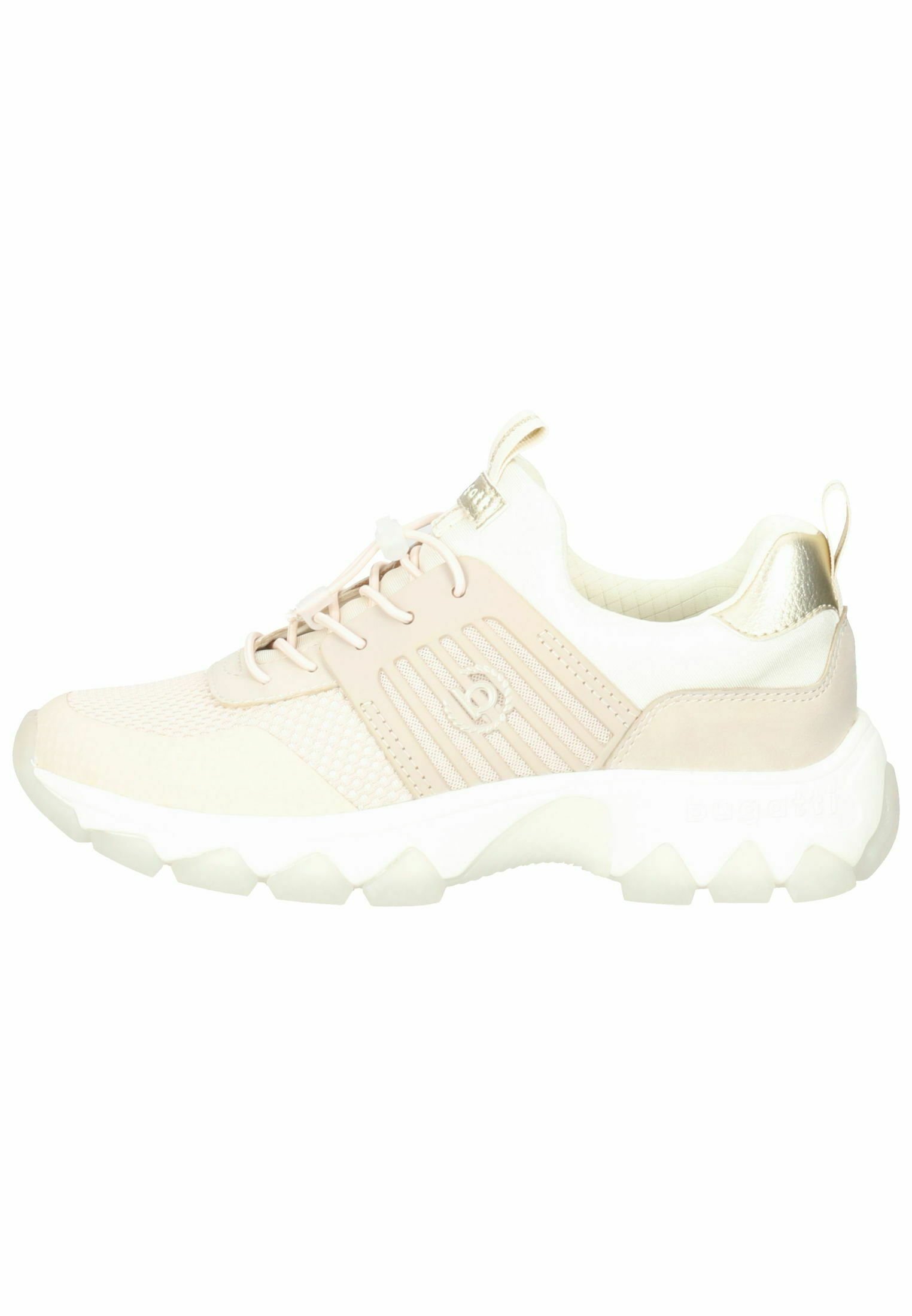 Bugatti Sneakers laag - beige / gold/beige - Zalando.nl