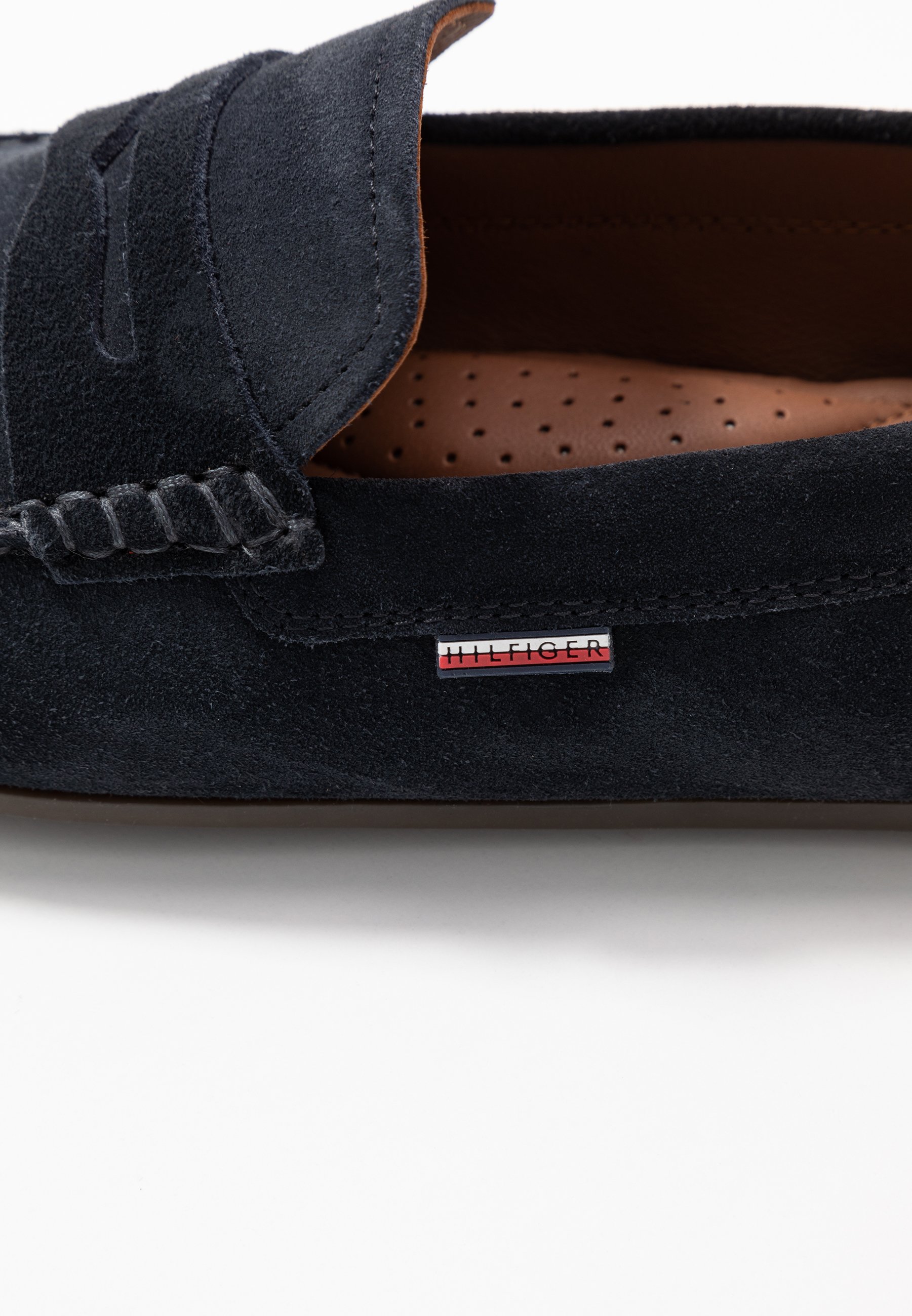 tommy hilfiger loafers blue