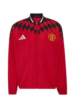 adidas Performance, ADIDAS PERFORMANCE MANCHESTER UNITED STADIUM TRACK TOP - Equipación de clubes - mufc red