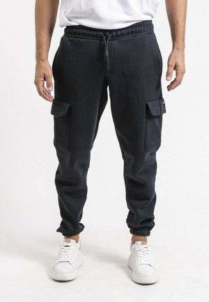 Ritchie Jeans, PANTALON BATTLE MOLLETON VITOF - Pantalon de survêtement - bleu marine