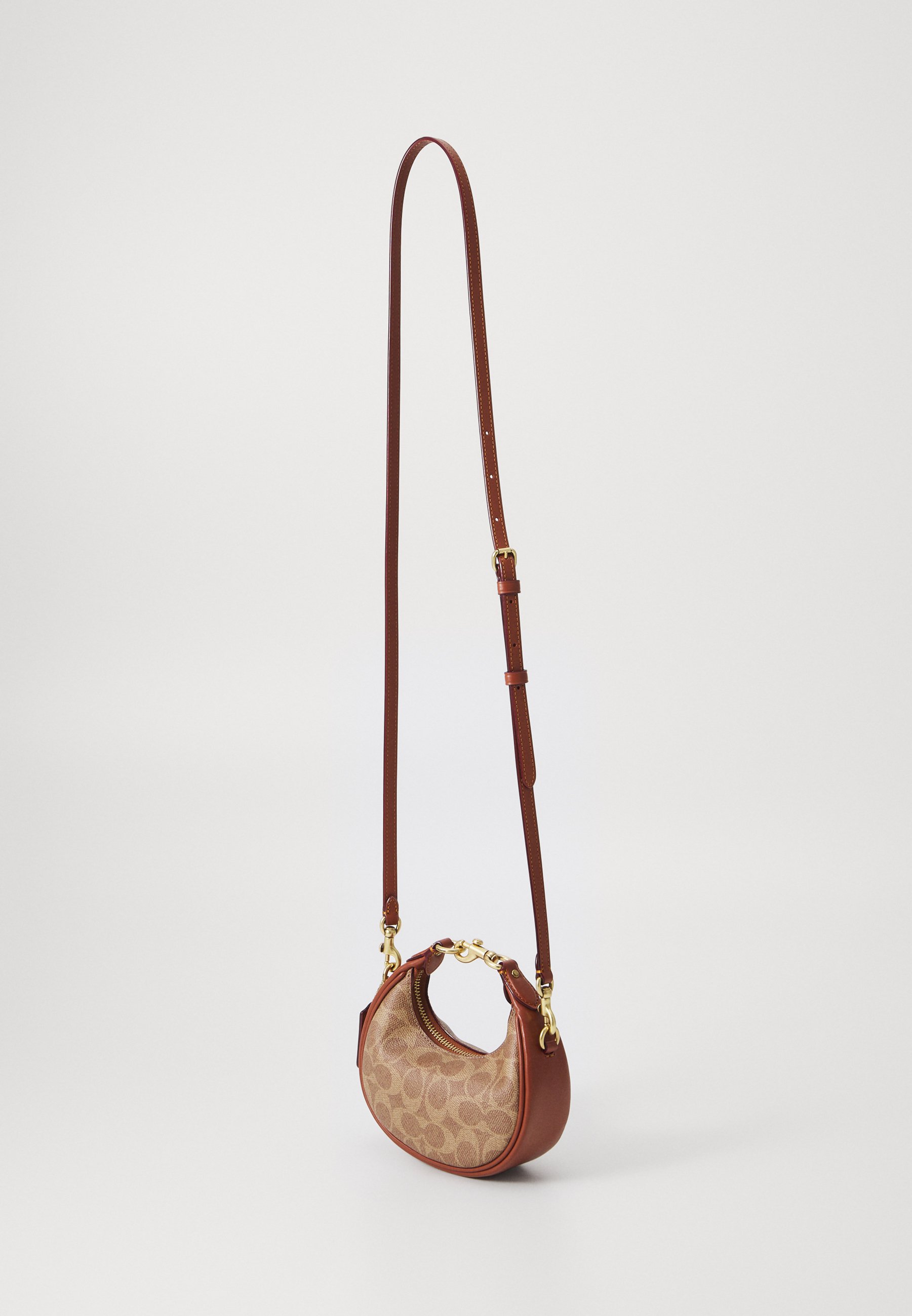 COACH JONIE BAG IN SIGNATURE CANVAS - Mala a tiracolo - tan