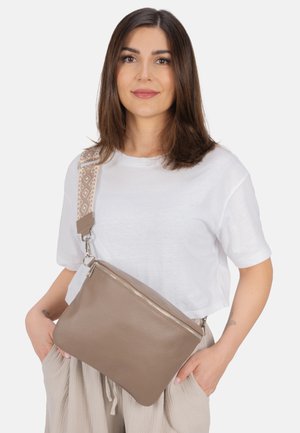 RONA - Sac bandoulière - dark taupe