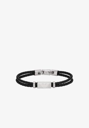Emporio Armani EAGLE LOGO - Pulsera - black