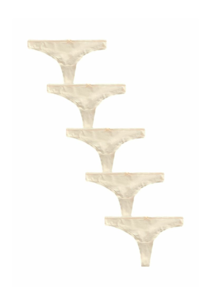 Next - 5 PACK - Thong - pastel rose nude, Enlarge