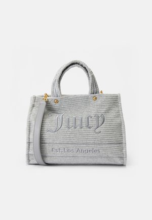 IRIS MEDIUM STRIPES - Torba za nakupovanje - silver-coloured marl