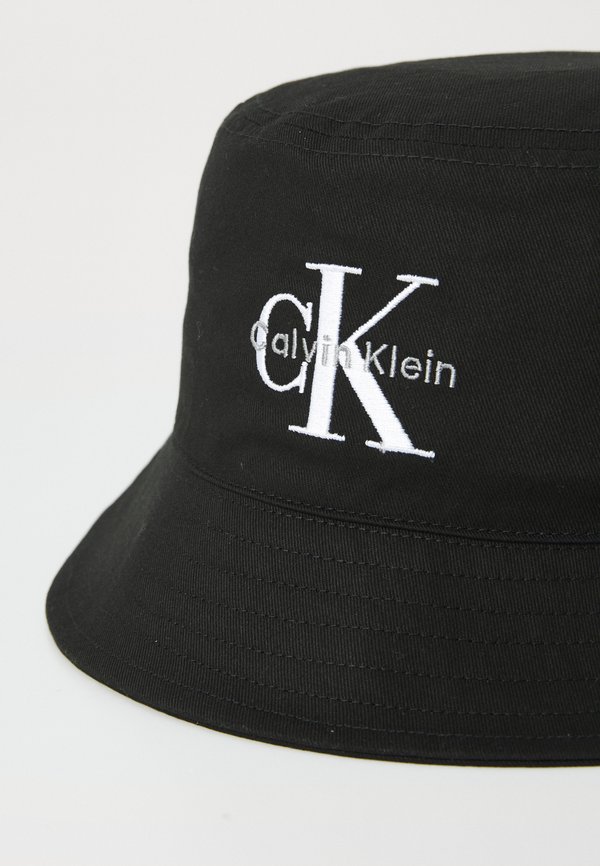 MONOLOGO EMBROIDERY BUCKET HAT - Hat2