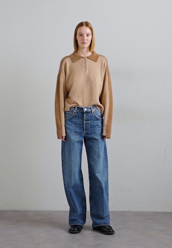 AYLA BAGGY - Relaxed fit jeans - claremont mid indigo2