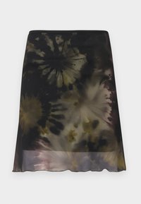 NMLESLEY A SHAPE SKIRT - Mini skirts  - black