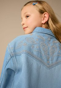Next EMBROIDERED - Jeansklänning - blue