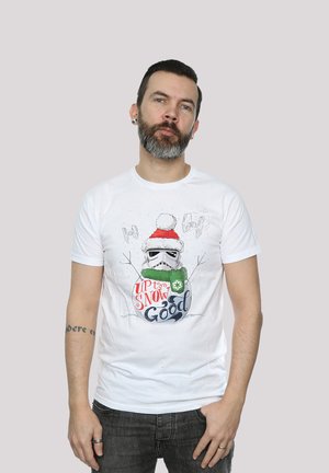 STAR WARS STROMTROOPER UP TO SNOW GOOD - KRIEG DER STERN - Print T-shirt - white