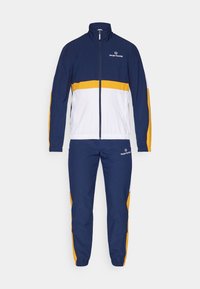 Unselected, navy/apricot