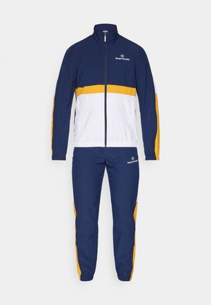 Sergio Tacchini ALATA TRACKSUIT SET - Tracksuit - navy/apricot