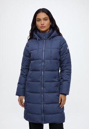 GAP, LOGO LONG PUFFER COAT - Abrigo de invierno - navy uniform
