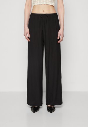 Trousers - black