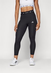 adidas Performance - TECHFIT 7/8 - Tamprės - black Miniatiūros vaizdas 1