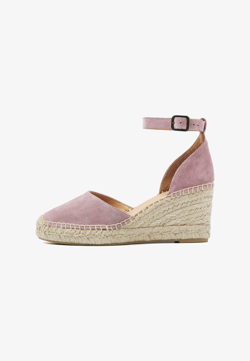 VIA VAI Platform heels - cipria