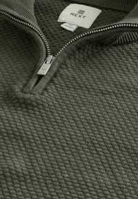 ZIP NECK - Maglione - green