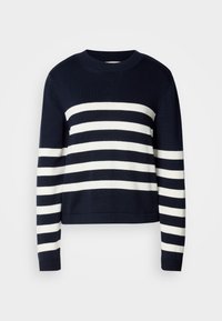 DEMI JUMPER - Pulóver - dark navy/white