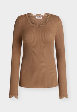 Rosemunde, Top s dlhým rukávom - coca mocha