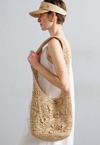 Vanessa Bruno SAC HOBO - Geantă de mână - naturel