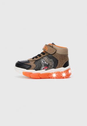 Friboo BLINKING OUTSOLE - Sneakers high - black/khaki