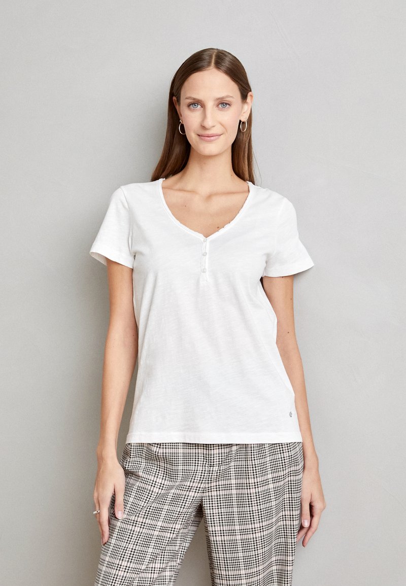 Mos Mosh BASIC TEE - T-shirts - white