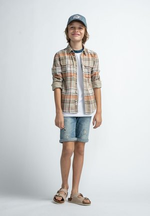 Petrol Industries CHECKED  - Hemd - desert orange