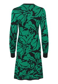Cream MOLLIA - MOLLIE FIT - Abito in maglia - green leaves print
