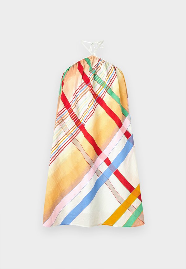 PRIDE HALTER TRAPEZE SHORT DRESS - Top3