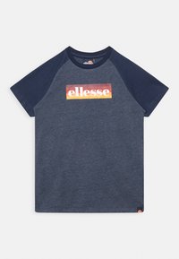 Ellesse VESCINTI T-SHIRT - T-shirt con stampa - navy marl