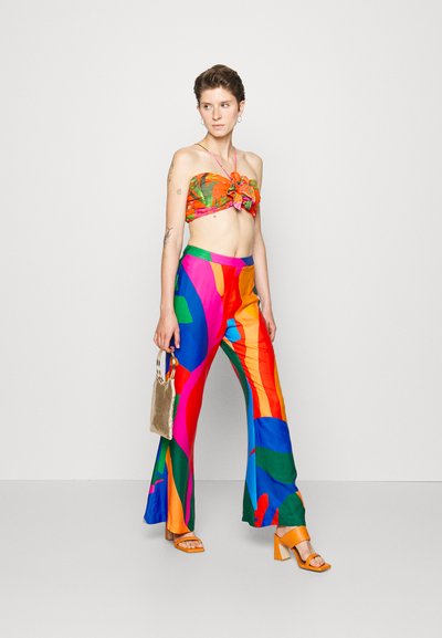 Farm Rio ROMANTIC GARDEN - Top -  orange