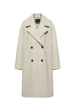 PULL&BEAR, DOUBLE-BREASTED - COAT - Manteau classique - sand
