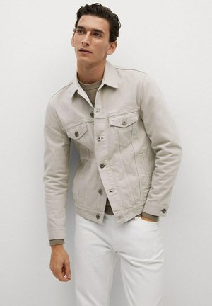 RYAN - Veste en jean - beige