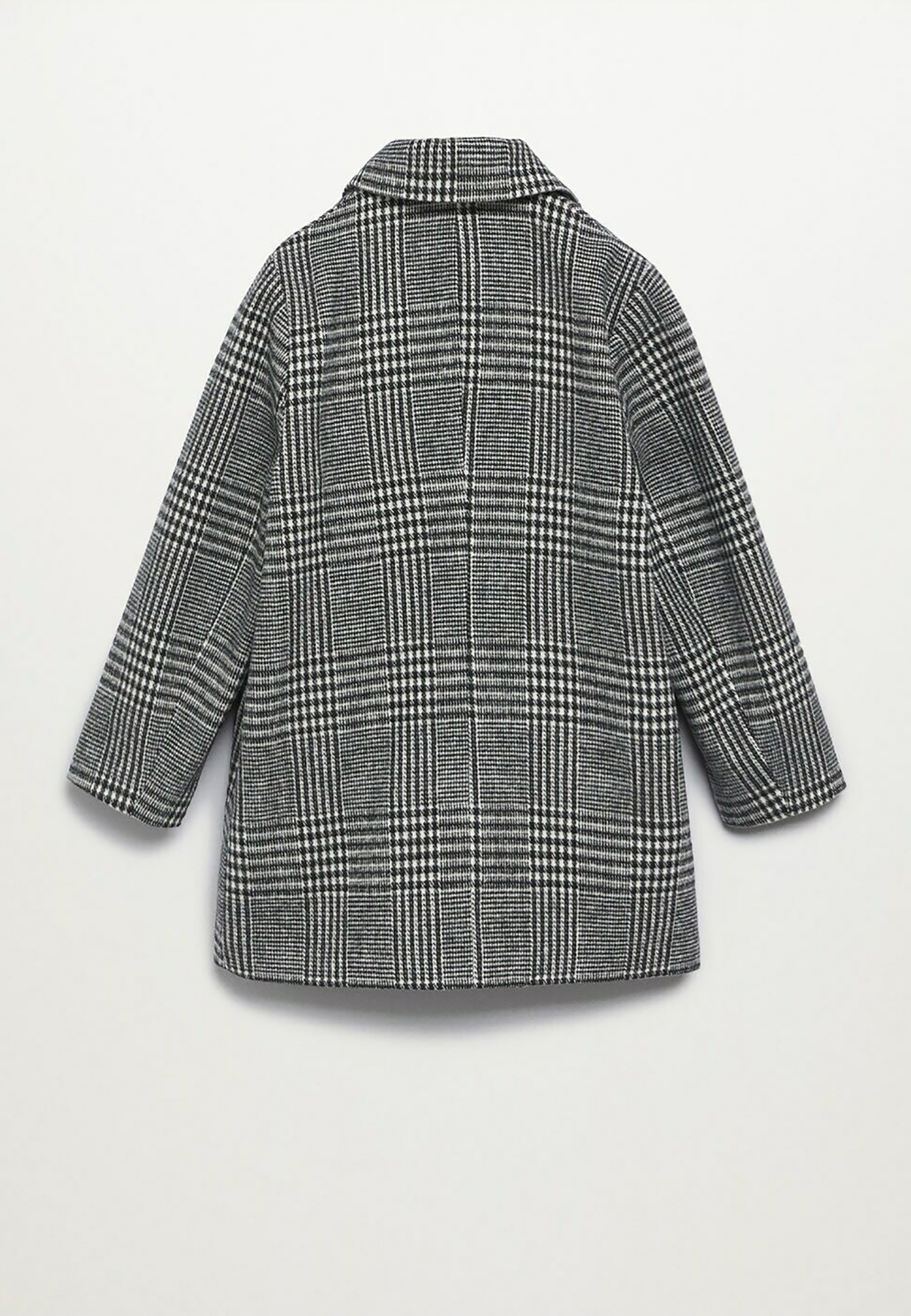 mango checkered coat
