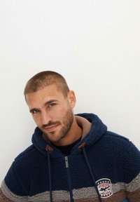 bonprix Giacca in pile - blue