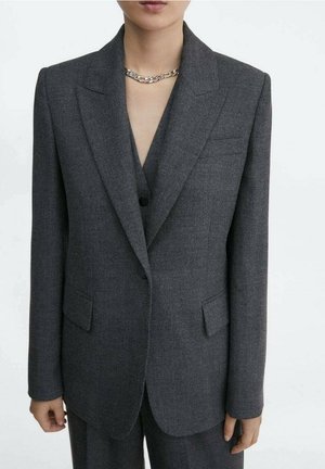 Manteau court - mottled grey