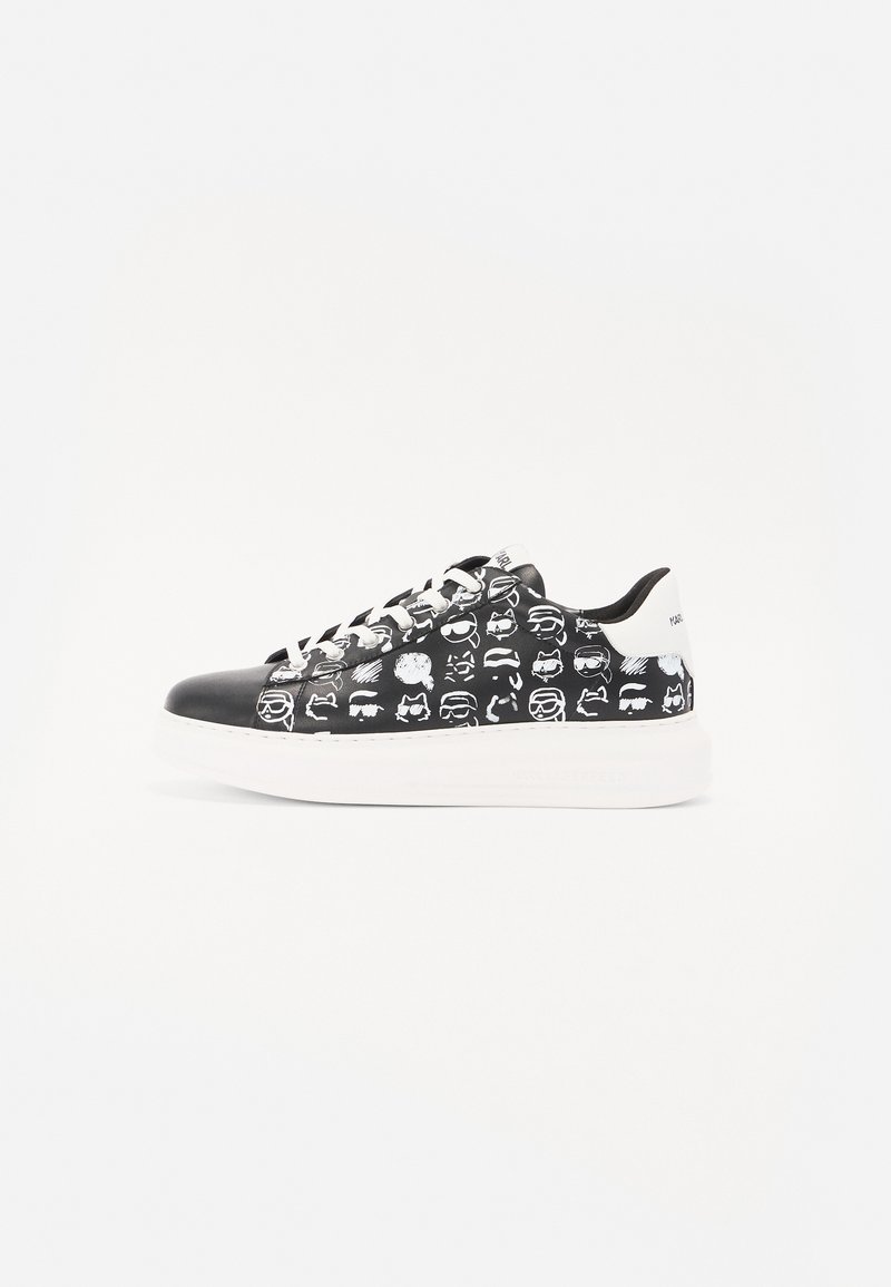 KARL LAGERFELD - KAPRI - Sneakers basse - black /white, Ingrandire