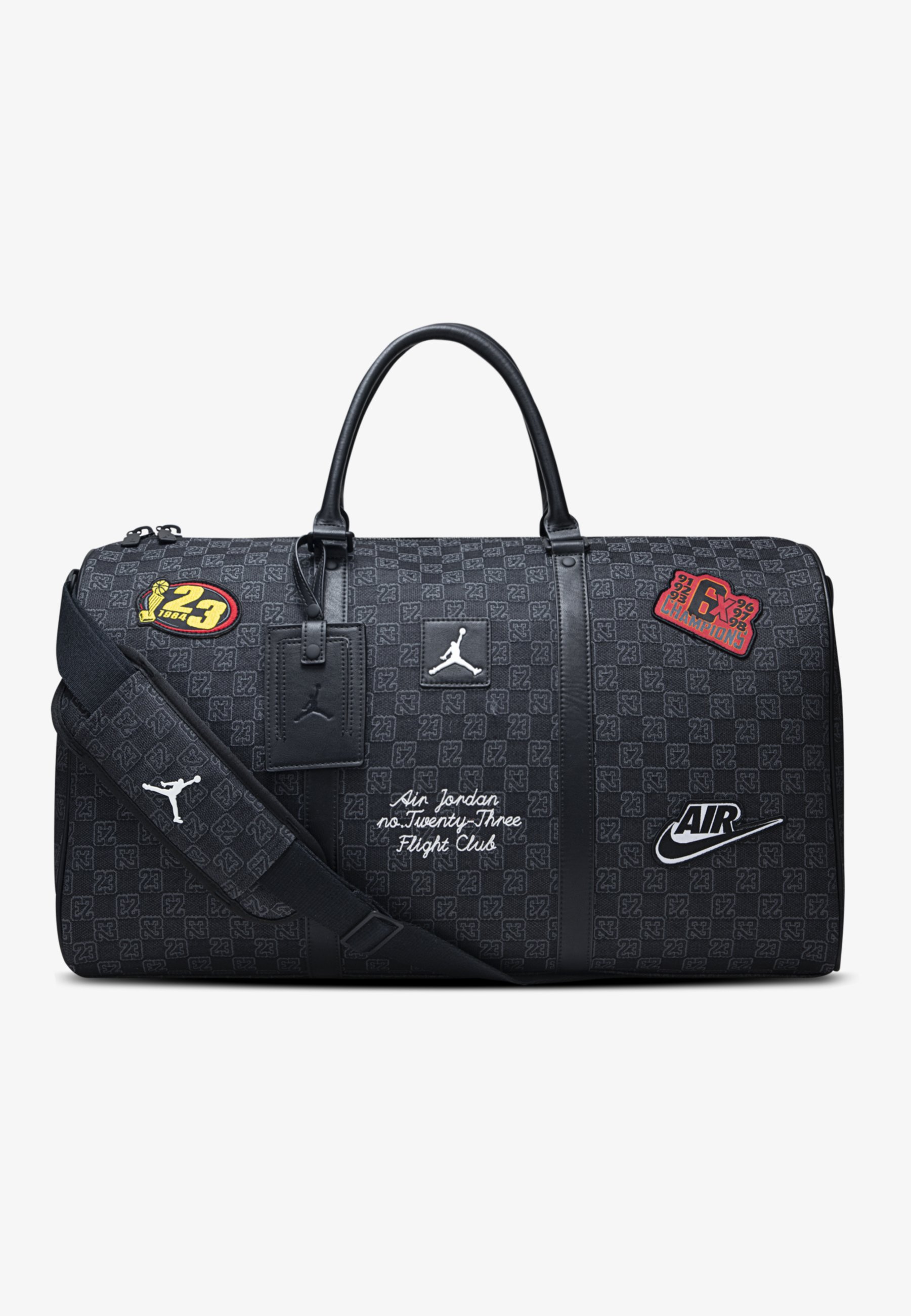 Jordan MONOGRAM DUFFLE BAG UNISEX - Holdall - black - Zalando