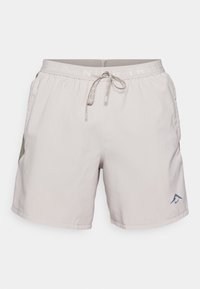 TRAIL - Korte sportsbukser - college grey/cave stone/barely volt/black
