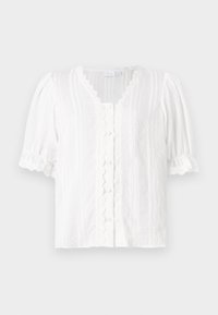 VICASJA V NECK - Blouse - cloud dancer